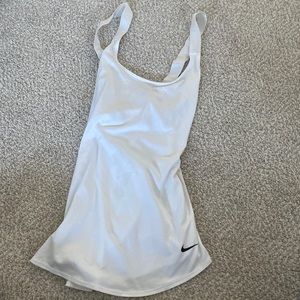 White Nike Tank
